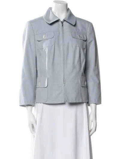 Pre-owned Akris Denim Jacket In Blue