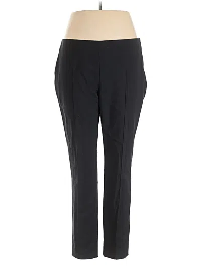 Pre-owned Akris Dress Pants In Black