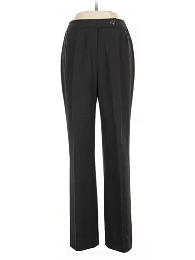 Pre-owned Akris Dress Pants In Black
