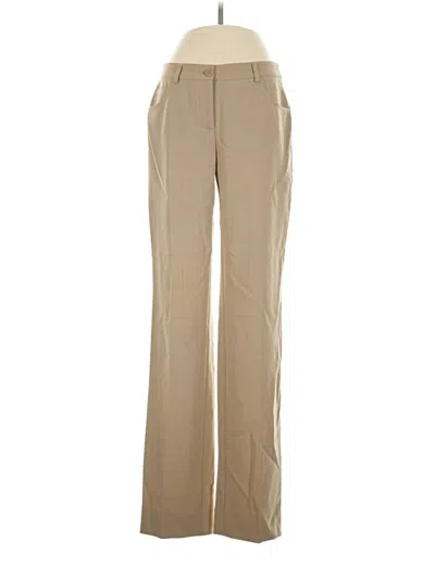 Pre-owned Akris Dress Pants In Brown