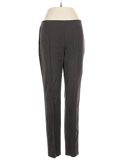 Pre-owned Akris Dress Pants In Gray