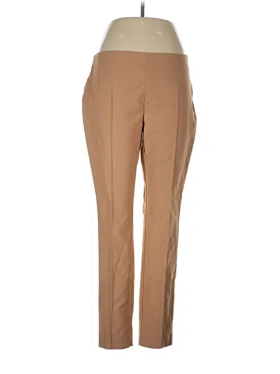 Pre-owned Akris Dress Pants In Tan