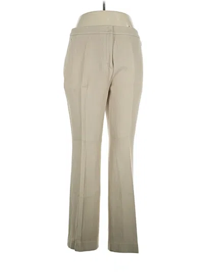 Pre-owned Akris Dress Pants In Tan