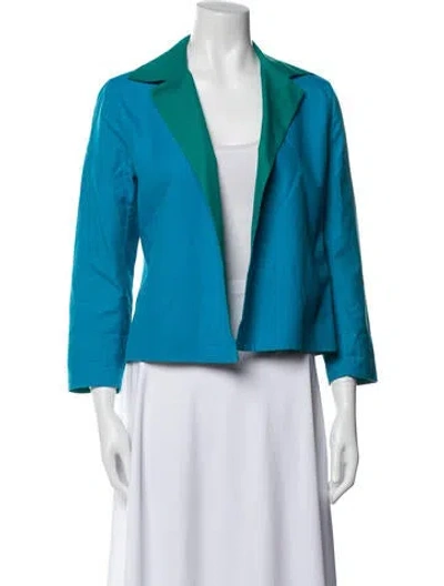 Pre-owned Akris Evening Jacket In Blue