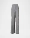 Akris Filibert Prince Of Wales Check Cool Wool Pants In Gray