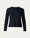 Akris Fine Gauge Cashmere Silk Sweater