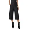 Akris Finn Flare Leg Crop Jeans In Black