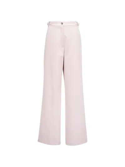 Akris Finnian Wide-leg Trousers In Pink