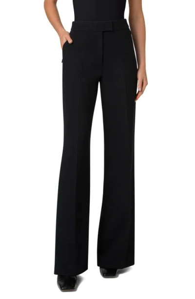 Akris Fior Virgin Wool Pants In Black