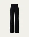 Akris Velvet Zip Pocket Pants In Black