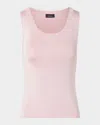 Akris Fitted Silk-stretch Tank Top