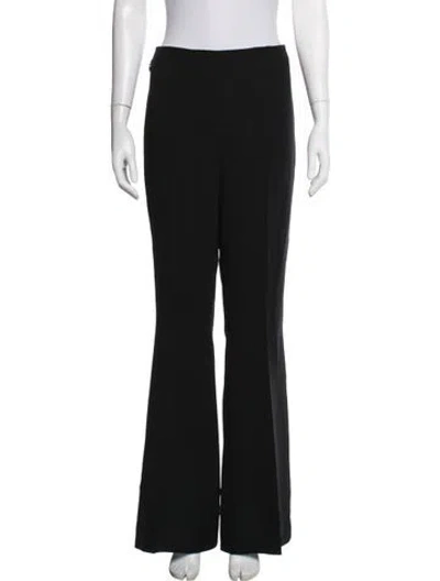 Pre-owned Akris Flared Pants In Black
