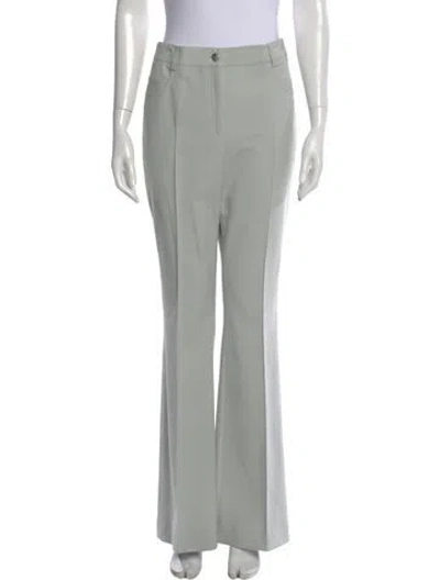 Pre-owned Akris Flared Pants In Blue