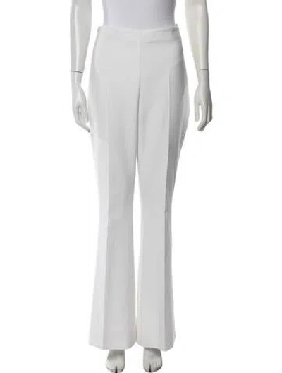 Pre-owned Akris Flared Pants In Neutrals