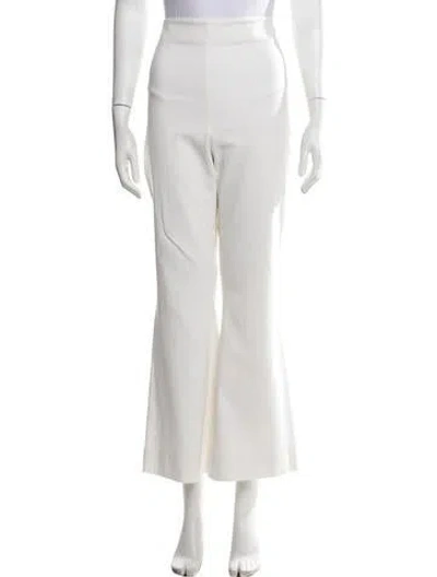 Pre-owned Akris Flared Pants In Neutrals