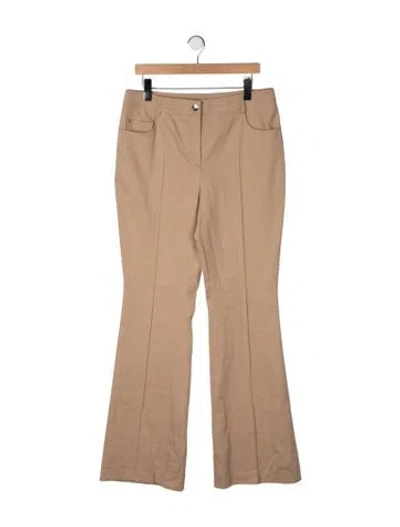 Pre-owned Akris Flared Pants W/ Tags In Neutrals