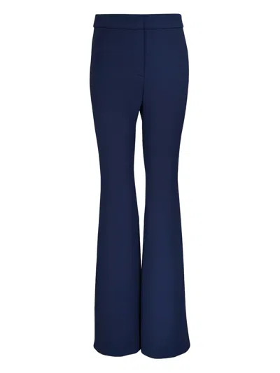 Akris Flared Trousers In Blue