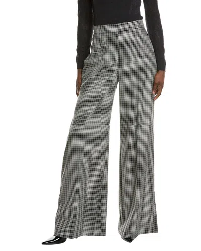 Akris Floretta Wool Pant In Gray