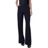 Akris Florine Straight Leg Wool Pants In Navy