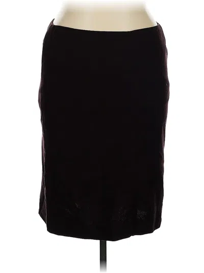 Pre-owned Akris Formal Skirt In Black