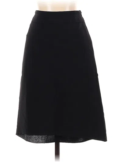 Pre-owned Akris Formal Skirt In Black