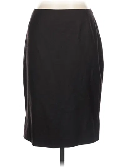 Pre-owned Akris Formal Skirt In Black