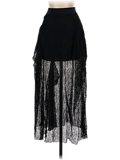 Pre-owned Akris Formal Skirt In Black