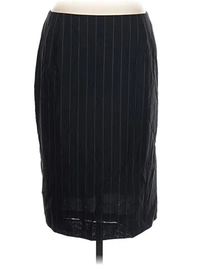 Pre-owned Akris Formal Skirt In Black