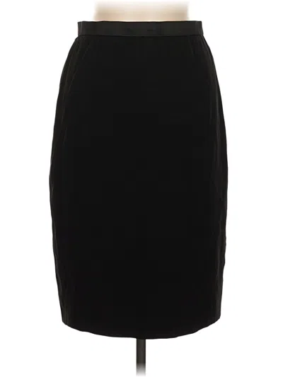 Pre-owned Akris Formal Skirt In Black