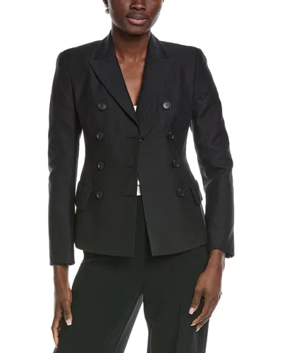 Akris Glorie Silk-blend Blazer In Black