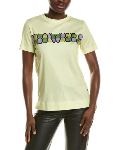 Akris Graphic Top In Yellow