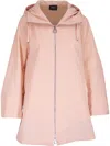 Akris Hooded Parka In Pink