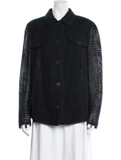 Pre-owned Akris Jacket In Black