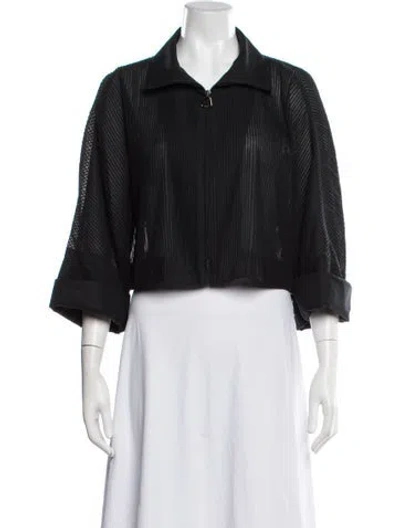 Pre-owned Akris Jacket In Black