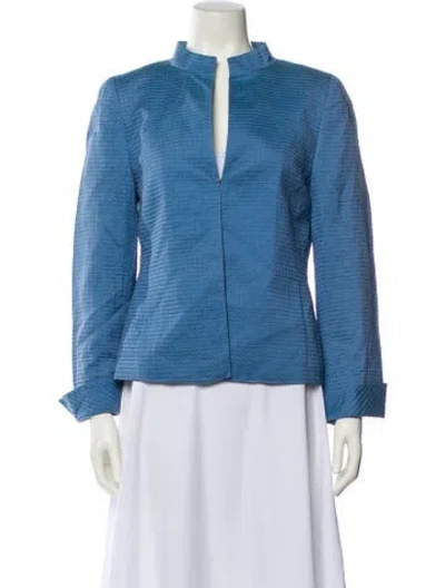 Pre-owned Akris Jacket In Blue