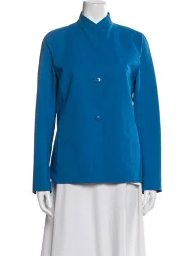 Pre-owned Akris Jacket In Blue