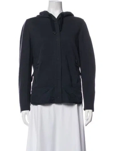 Pre-owned Akris Jacket In Blue