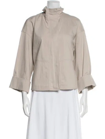Pre-owned Akris Jacket In Neutral