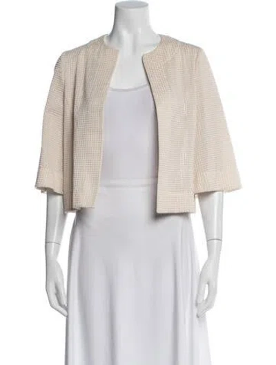 Pre-owned Akris Jacket In Neutral