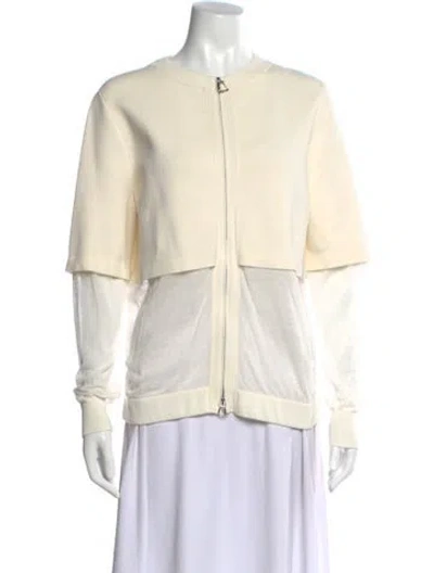 Pre-owned Akris Jacket In Neutral