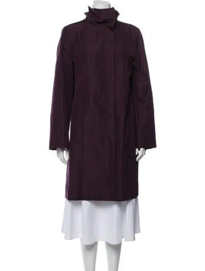 Pre-owned Akris Jacket In Purple