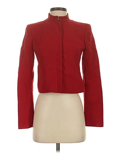 Pre-owned Akris Jacket In Red