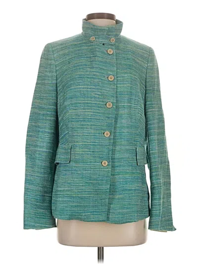 Pre-owned Akris Jacket In Teal