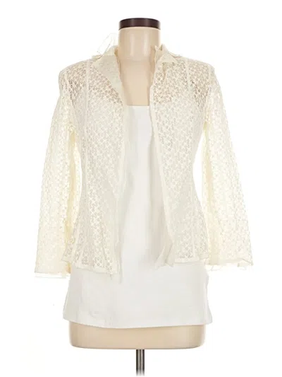 Pre-owned Akris Jacket In White