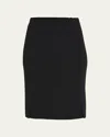 Akris Knee-length Pencil Skirt In Black