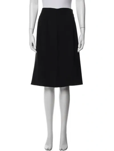 Pre-owned Akris Knee-length Skirt In Blue
