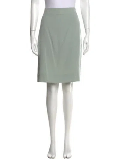 Pre-owned Akris Knee-length Skirt In Green