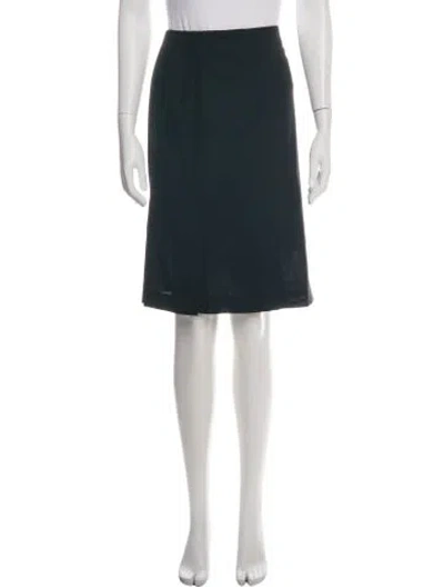 Pre-owned Akris Knee-length Skirt In Green