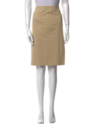 Pre-owned Akris Knee-length Skirt In Neutral