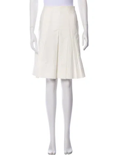 Pre-owned Akris Knee-length Skirt In Neutral